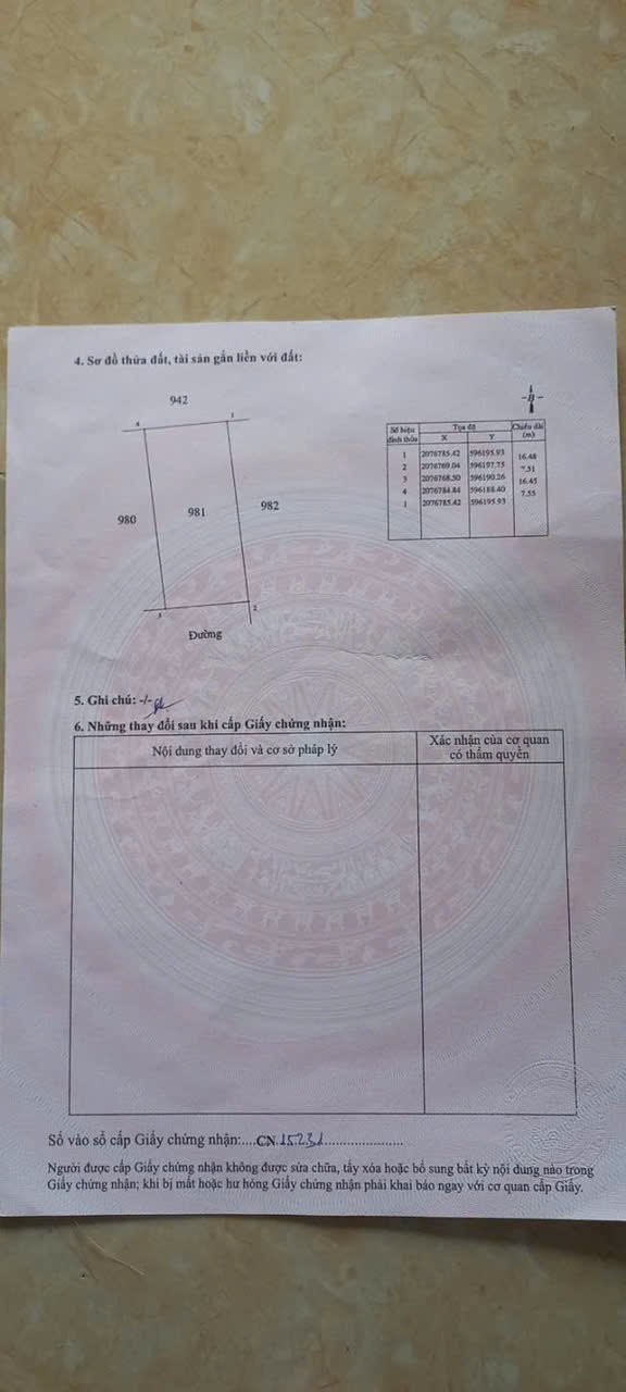 Đất nền Nghi Trường 123,9m² giá 800 triệu - Cơ hội đầu tư hấp dẫn!