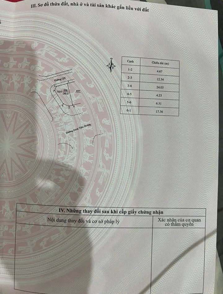 Đất nền góc 3 mặt tiền Đinh Tiên Hoàng - Khai Quang 280m² - Kinh doanh mọi mặt hàng