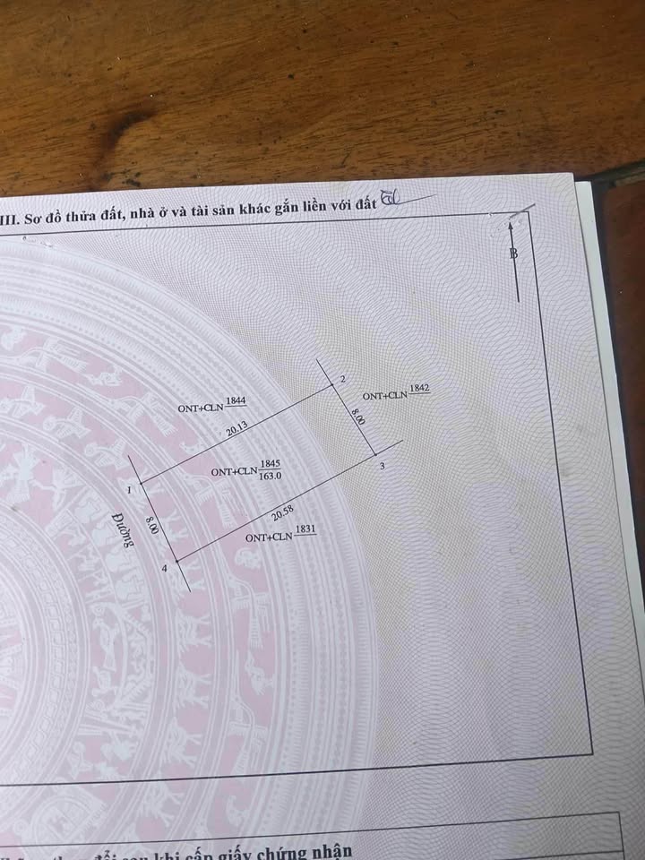 Đất Nghi Thạch 163m² đường >7m – Ô tô vào thoải mái