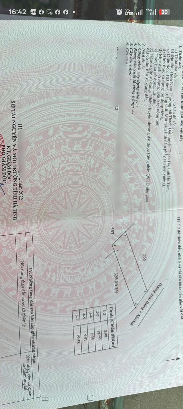 Đất nền xã Nam Thành - Yên Thành 105,6m² giá 2 tỷ - Cơ hội đầu tư hấp dẫn!