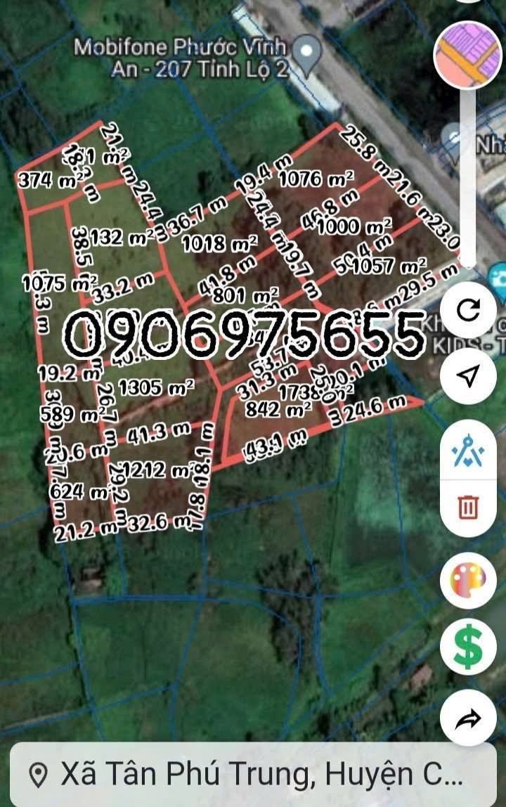 Đất dự án nhà xưởng 37.371m² tại Tỉnh lộ 2, Củ Chi - Giá tốt chỉ 46.239 tỷ!