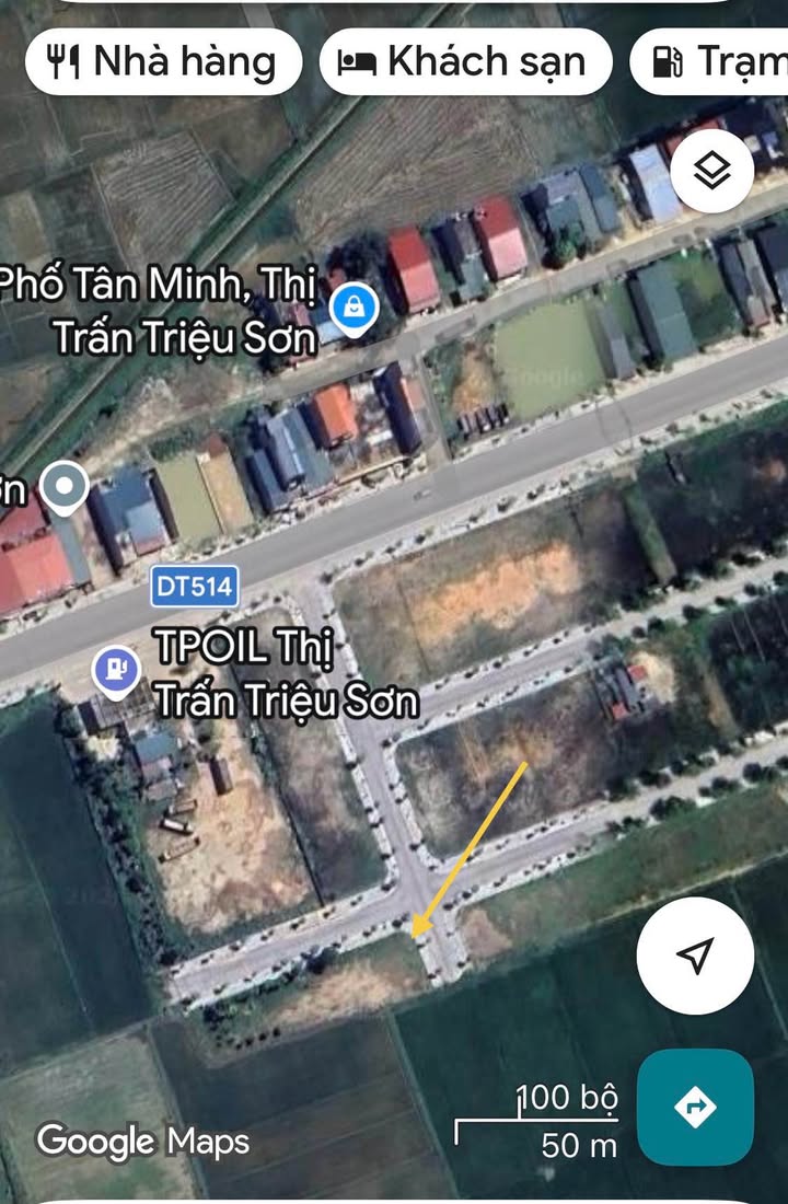 Lô đất mặt bằng Nam Cống chéo Triệu Sơn 138m² - Sổ hồng chính chủ, giá thương lượng!