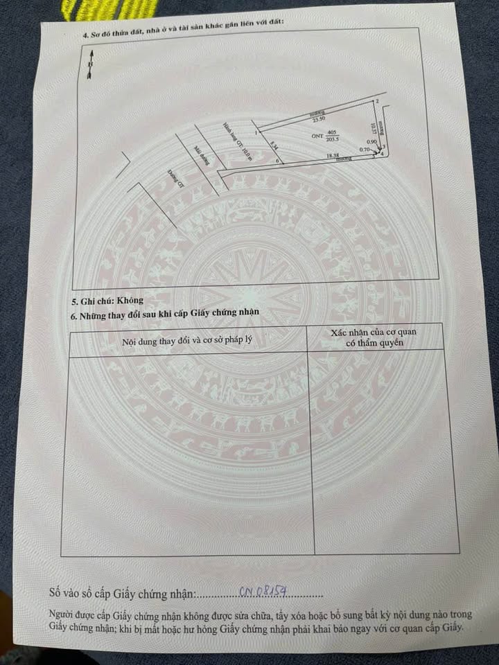 Đất nền Tu Vũ Thanh Thủy 203m² giá 2 tỷ - Pháp lý rõ ràng, kinh doanh thuận lợi!