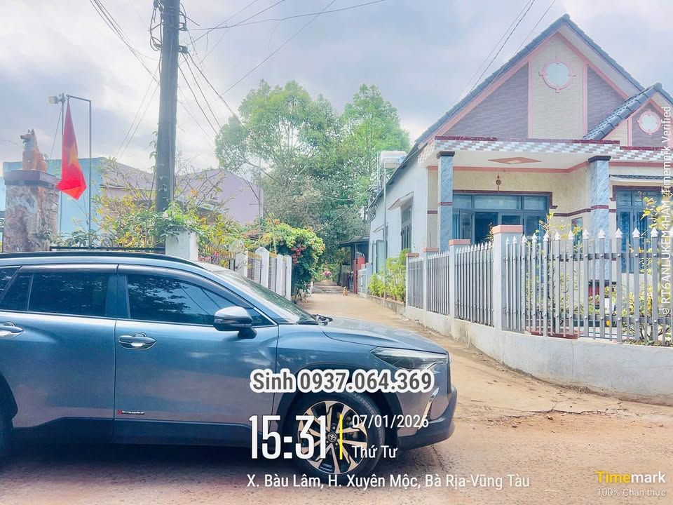 Đất Bàu Lâm, Xuyên Mộc 119m² giá 500 triệu - Đầu tư sinh lời ngay!