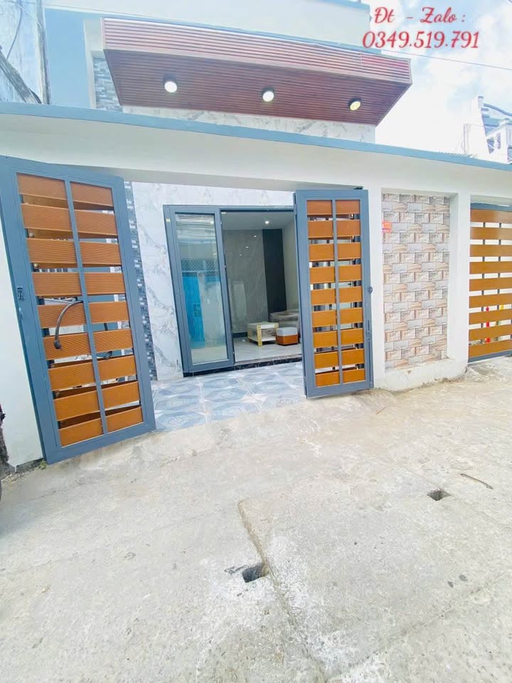 Nhà mới hoàn thiện hẻm 10 Văn Ngọc Chính, Sóc Trăng 102m² giá 1.47 tỷ - Sẵn sàng vào ở!