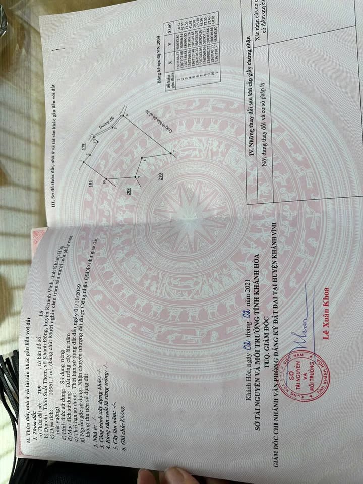 Đất Farm Khánh Đông 1ha giá 1.21 tỷ - Cơ hội đầu tư tuyệt vời!