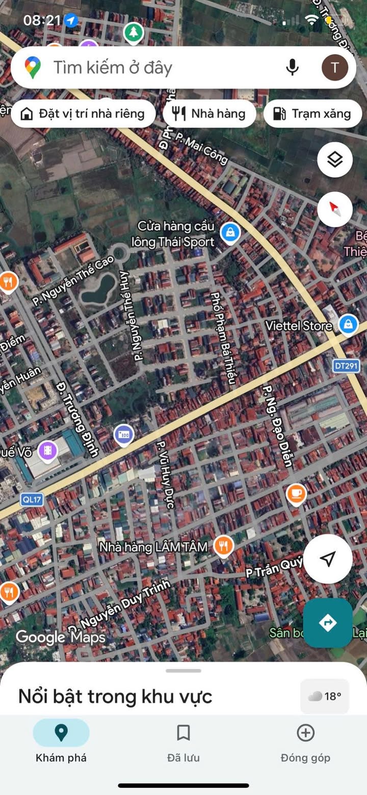 Đất nền Phố Mới, Quế Võ 100m² giá 3 tỷ - Vị trí đắc địa, xe container tránh nhau!