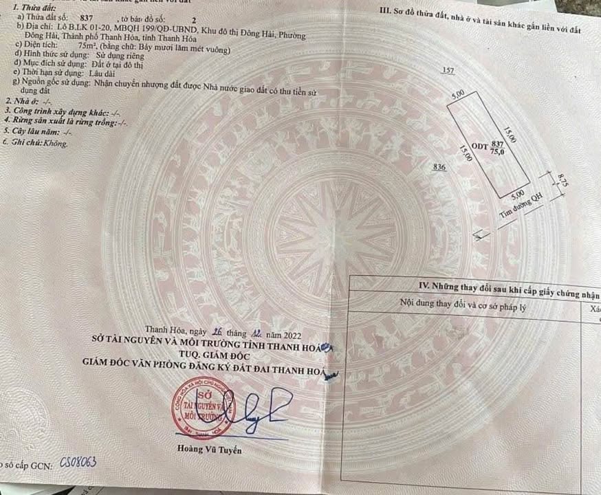 Đất nền liền kề 150m² tại Đông Hải - Đầu tư sinh lợi ngay!