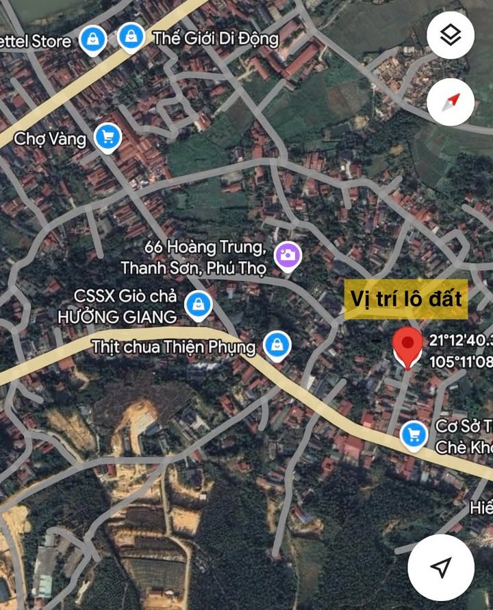 Đất nền Tân Minh, Thanh Sơn, Phú Thọ 166m² giá 1 tỷ - Cơ hội đầu tư hấp dẫn!