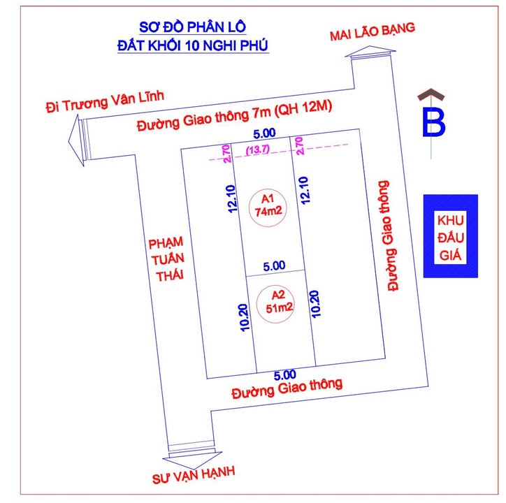Nhà 2 tầng khối 10 Nghi Phú 74m² giá 3.5 tỷ - Chính chủ bán gấp!