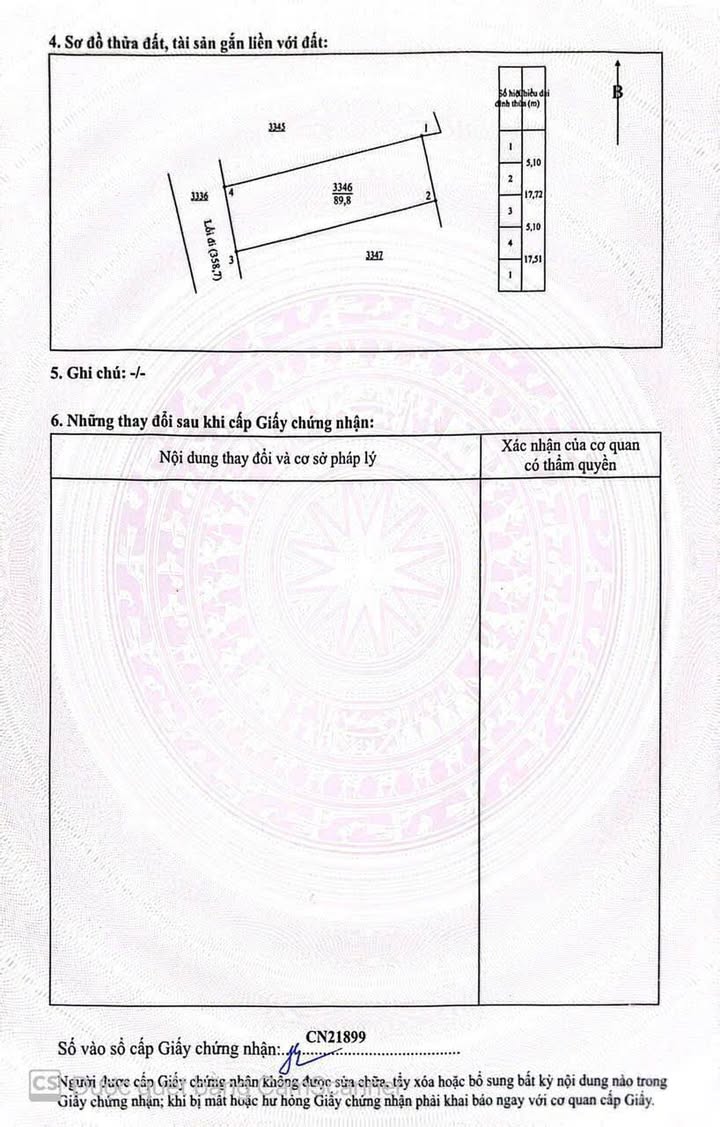 Đất nền khu quân đội 832, Đại Từ, Thái Nguyên 89,8m² - Cơ hội đầu tư hấp dẫn!