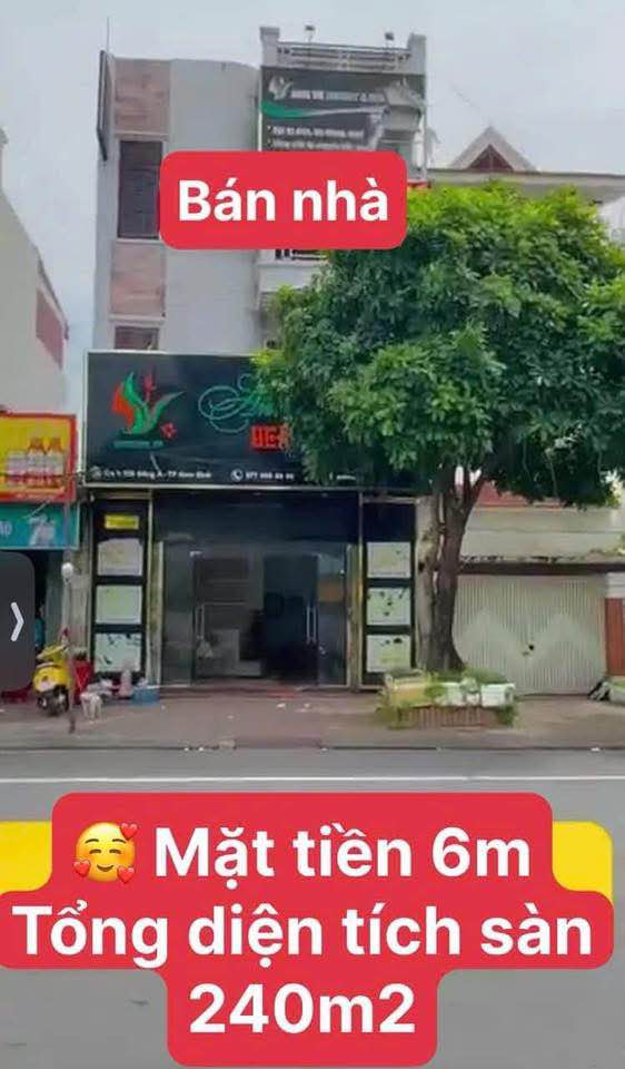 Mặt tiền FrontHouse 240m² tại Đại Lộ Đông A, Nam Định - Doanh thu 40 triệu/tháng!