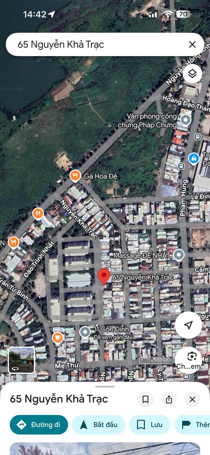 Đất nền đường Nguyễn Khả Trạc, Hòa Xuân 100m² giá 4.55 tỷ - Vị trí đẹp thuận lợi kinh doanh!