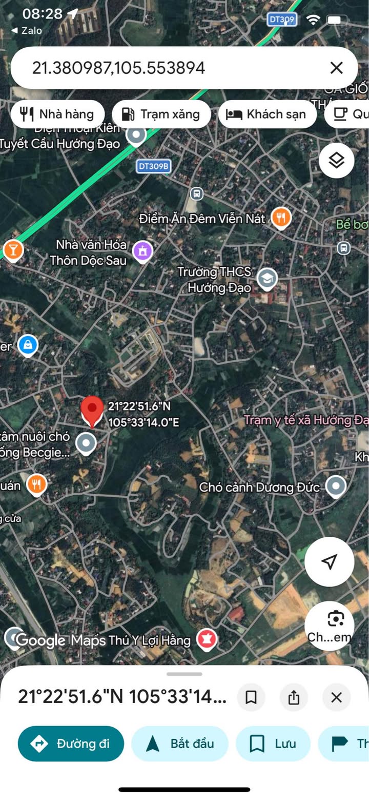 Đất nền Hướng Đạo Tam Dương 118m² giá chỉ 1 tỷ - Cơ hội đầu tư tuyệt vời!