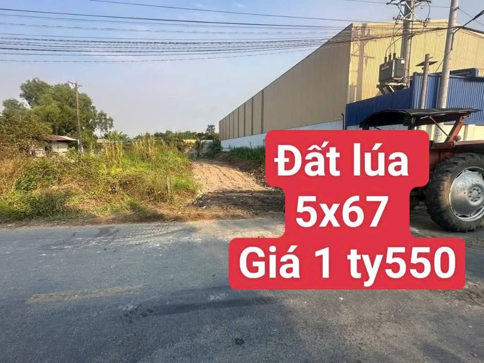 Đất nền Đức Hòa 335m² giá 1.57 tỷ - Đầu tư sinh lời ngay!