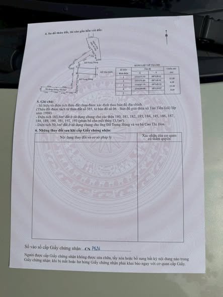 Đất nền Tân Tiến, Quận An Dương 50m² - Giá cực tốt, chính chủ bán!