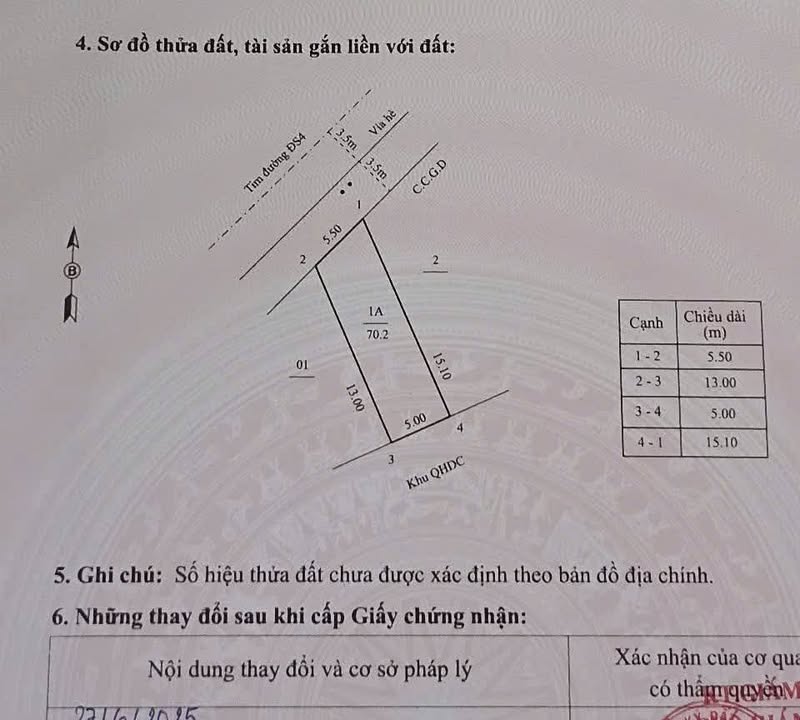 Đất thổ cư Khu Cầu 2 Hà Thanh 70m² giá 3 tỷ - Đầu tư sinh lời ngay!