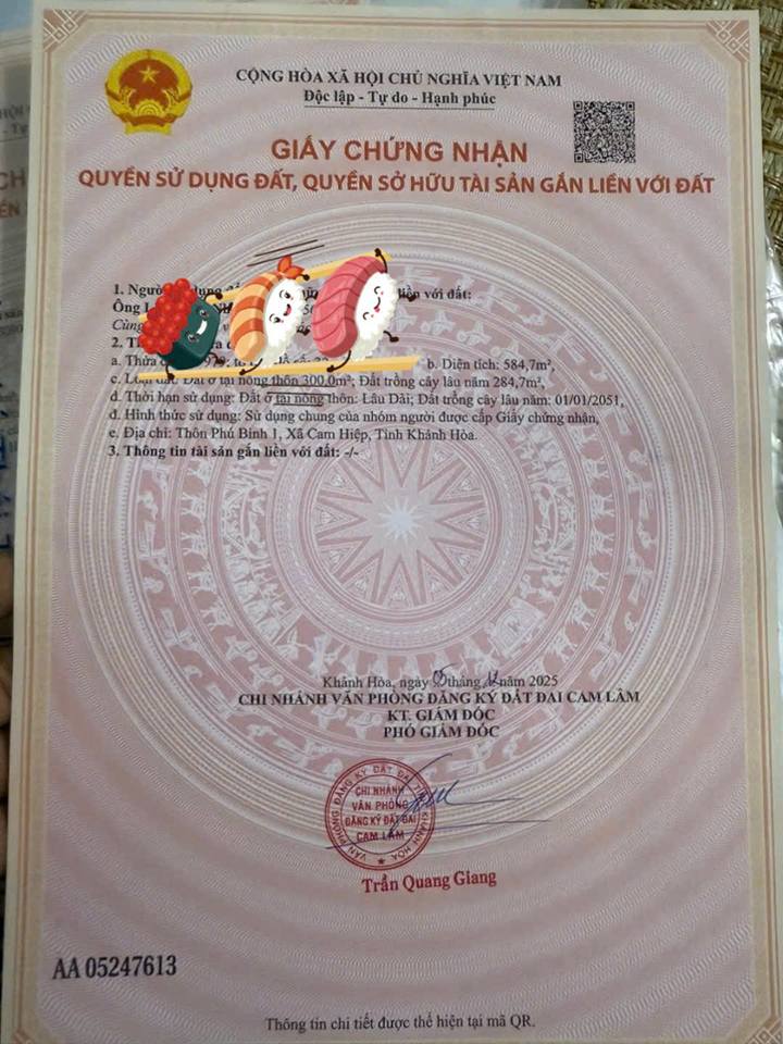 Đất nền Cam Tân 86m² giá 435 triệu - Cơ hội đầu tư hiếm có!