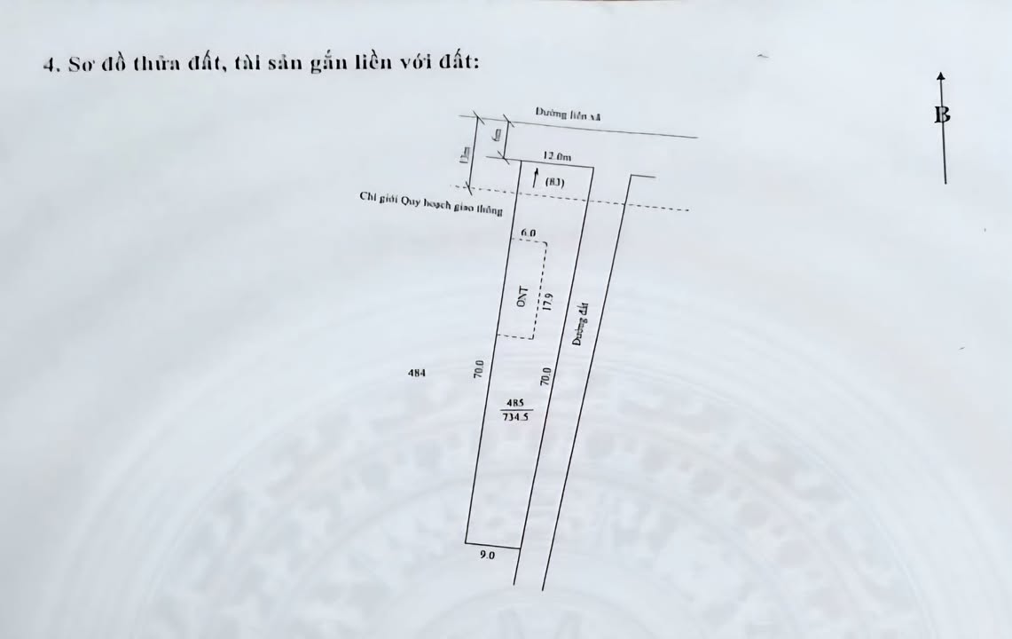 Đất nền mặt đường Đăk Ngọc, Đắk Hà 840m² - Cơ hội đầu tư tuyệt vời!