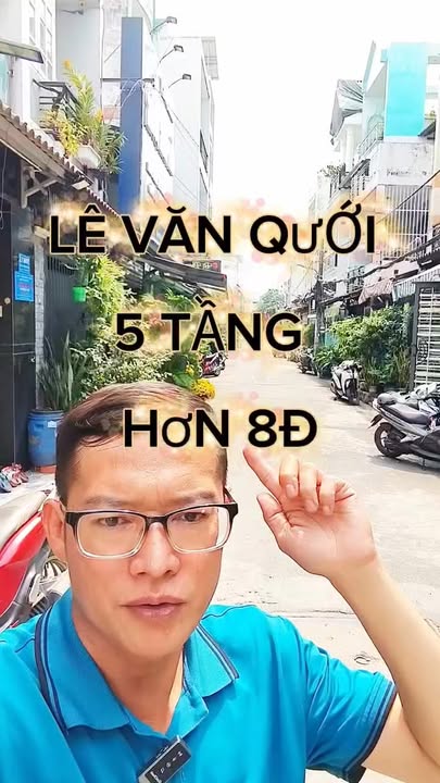 Nhà 5 tầng Lê Văn Quới, 56m² giá 8 tỷ - An ninh, full nội thất!