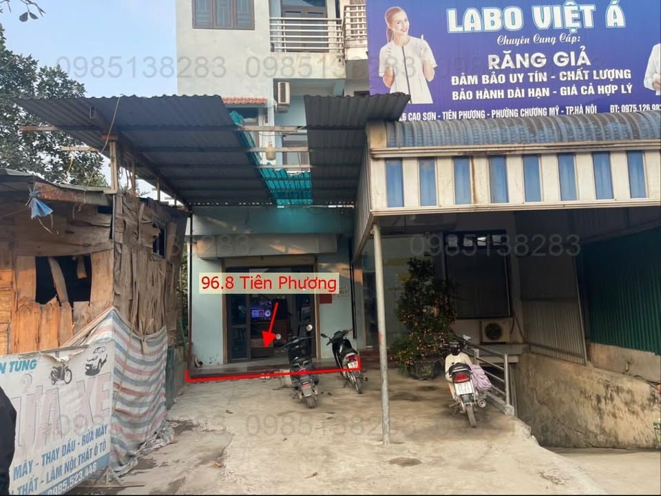 Nhà mặt đường Quốc lộ 6A Tiên Phương 96.8m² - Vị trí kinh doanh đắc địa!