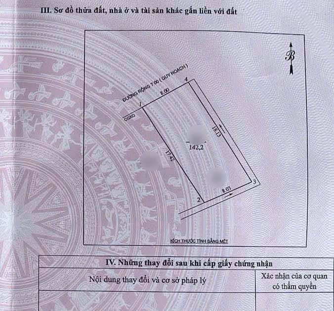Đất nền đẹp Phường Lê Lợi, TP Vinh 145m² giá 7 tỷ - Vị trí đắc địa trung tâm