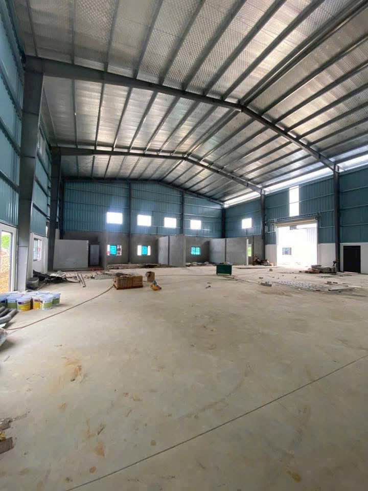 Kho/nhà xưởng 400m² cho thuê tại Vân Côn, Hoài Đức - Sẵn sàng vào sử dụng!