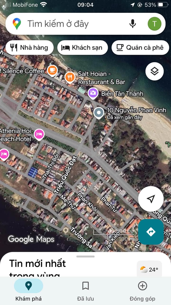 FrontHouse đường Nguyễn Phan Vinh 180m² - Cách biển chỉ 100m