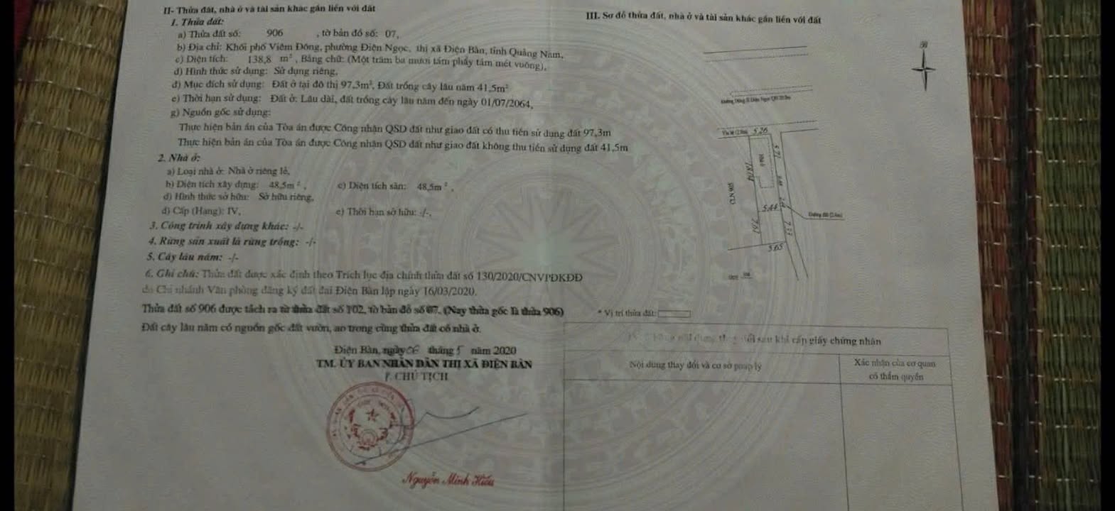 FrontHouse mặt tiền Dũng Sĩ Điện Ngọc 148m² giá thỏa thuận - Cơ hội đầu tư hấp dẫn!