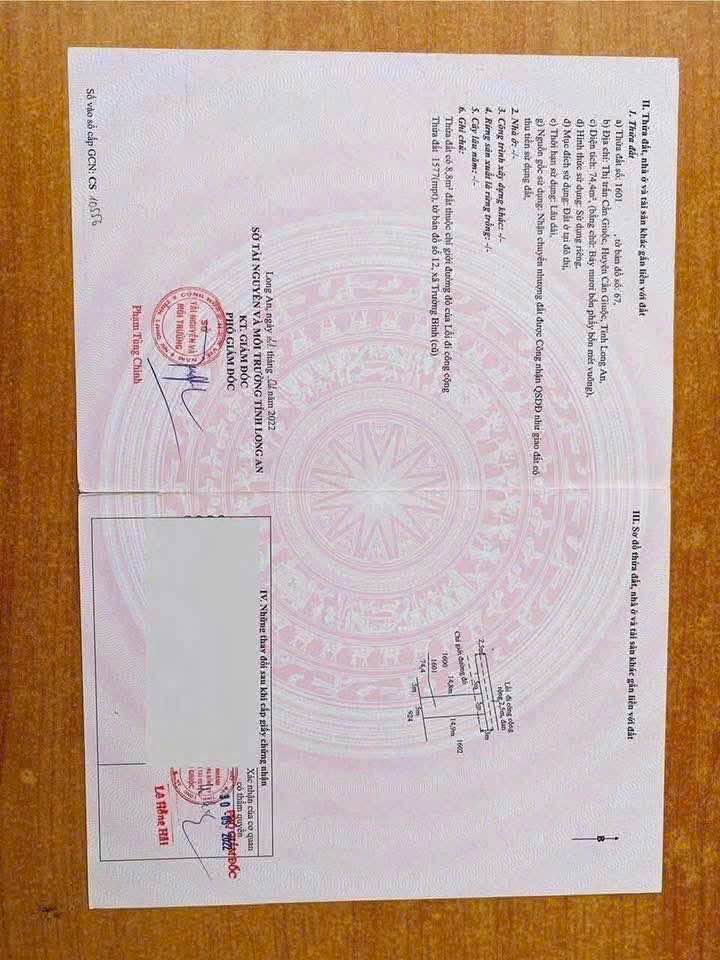 Nhà 1 Trệt 1 Lầu Thị Trấn Cần Giuộc 77m² giá 1.9 tỷ - Sổ hồng riêng, xe thông thoáng!