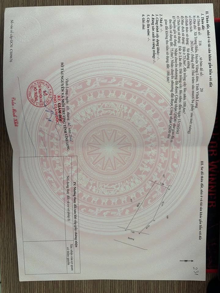 Đất nền mặt tiền đường bê tông Xã Trung Hiếu 260m² giá 260 triệu - Cơ hội đầu tư tốt!