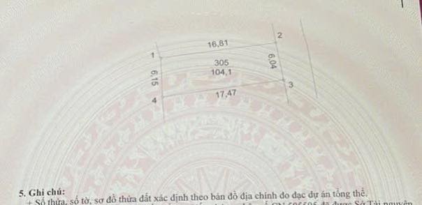 Đất nền Cổ Đô, Ba Vì 104m² giá 2.x tỷ - Mặt tiền rộng, kinh doanh thuận lợi!