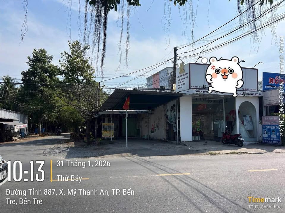 Nhà mặt tiền Quốc lộ 57C, Bến Tre, 243m² - Kinh doanh sầm uất!