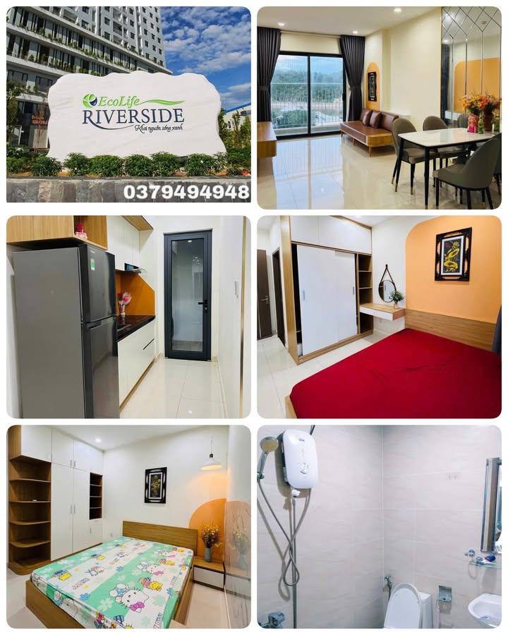 Chung cư Ecolife Quy Nhơn 33m² giá 830 triệu - Full nội thất, sẵn sàng cho thuê!