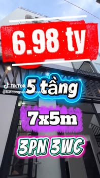 Nhà 5 tầng Lê Văn Duyệt, Quận Bình Thạnh, 35m² - Sổ hồng hoàn công, giá tốt!