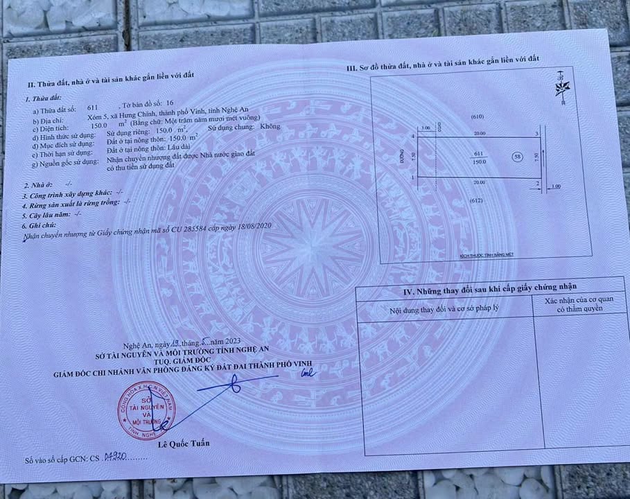 Đất nền chính chủ Khối 5 Hưng Chính, 150m² giá 5.1 tỷ - Tiềm năng tăng giá cao!