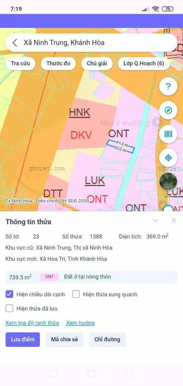 Đất nền Phú Văn, Ninh Hòa 378m² giá chỉ 5xx triệu - Cơ hội đầu tư tuyệt vời!