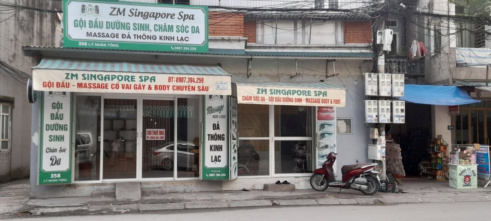 Cho thuê nhà 2 tầng tại đường Lý Nhân Tông, Thanh Hóa - Mặt tiền rộng 10m, thuận tiện kinh doanh!