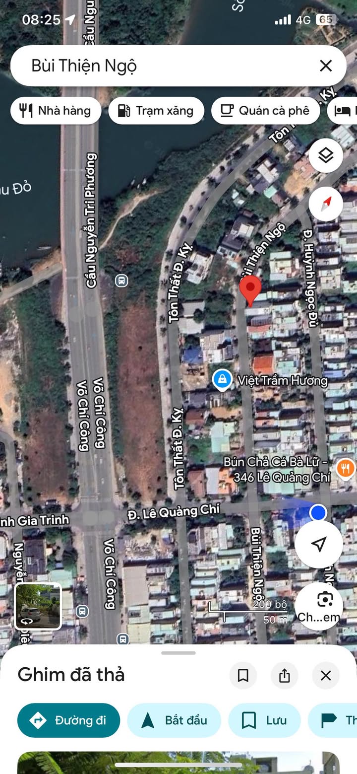 Lô đất đẹp đường Bùi Thiện Ngộ, Hòa Xuân, Đà Nẵng 93.5m² giá 6.45 tỷ - Gần cầu Nguyễn Tri Phương!