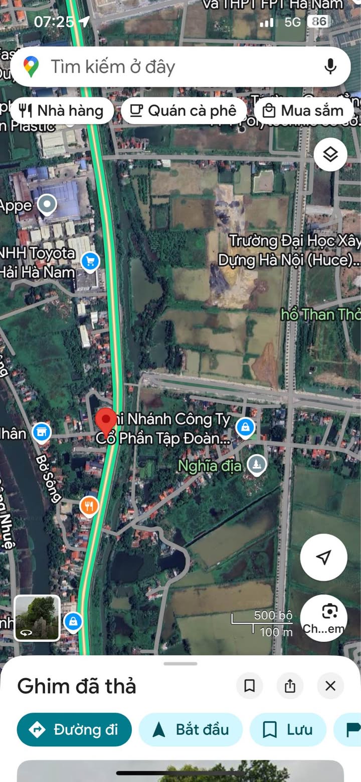 Đất nền tại Quốc lộ 1A, Phủ Lý, 116m² - Cơ hội đầu tư hấp dẫn!