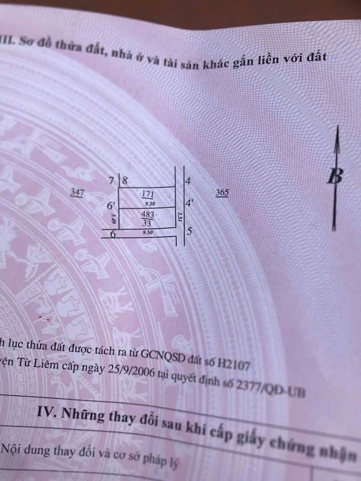 Nhà Trần Cung 33m² giá 7.55 tỷ - Lô góc đón ánh sáng tự nhiên!