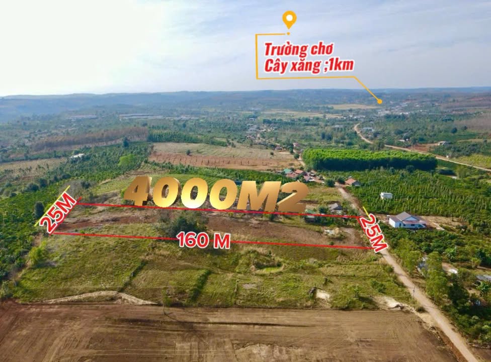 Đất nền 4000m² tại thôn 5, xã Đắk N'Drót chỉ 1.05 tỷ - Cơ hội đầu tư tốt!