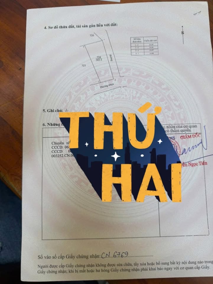 Đất nền góc 2 mặt tiền xã Phước Thuận 382m² giá 1.55 tỷ - Tiềm năng đầu tư lớn!