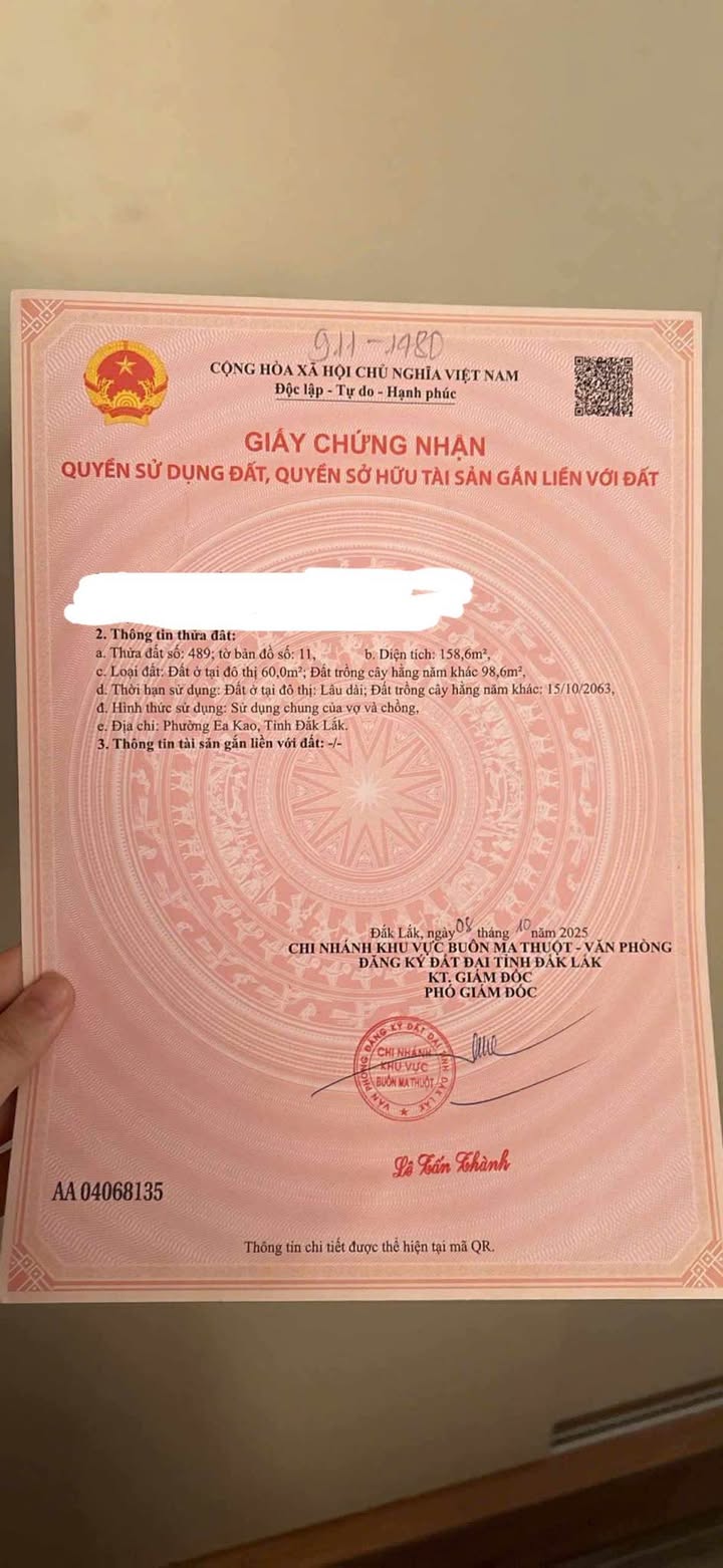 Đất nền giá tốt tại xã Ea Kao 160m² - Sổ đỏ chính chủ, xây dựng tự do!