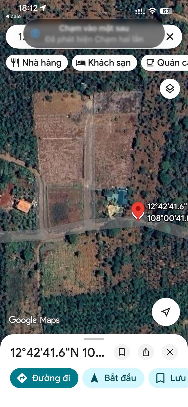 Đất nền 500m² giá chỉ 595 triệu - Sổ đỏ chính chủ tại Buôn Ma Thuột!