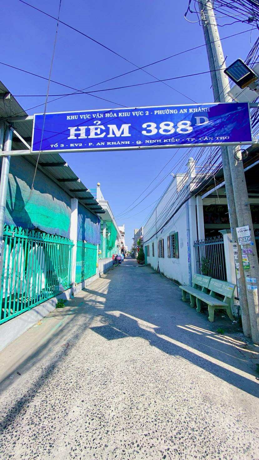 Bán đất hẻm 388D Nguyễn Văn Cừ, Cần Thơ 67m² giá 3.6 tỷ - Đầu tư sinh lời