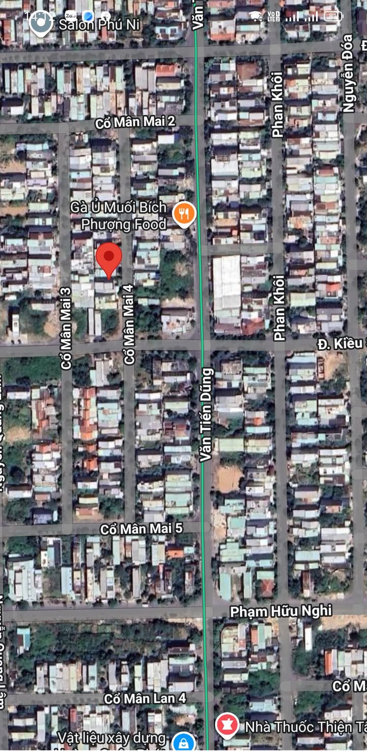 Đất nền mặt tiền Đường Cổ Mân Mai, Hòa Xuân, 90m² giá 4.05 tỷ - Đầu tư sinh lời ngay!