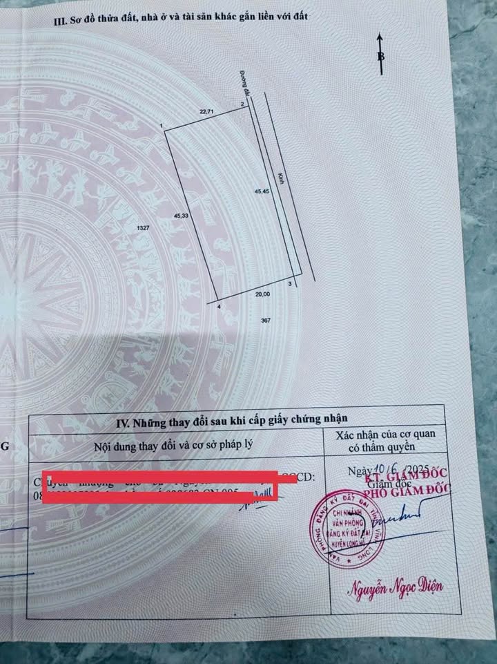 Đất nền khu dân cư Huỳnh Đại, Vĩnh Long 968m² giá 7 tỷ - Đầu tư sinh lời ngay!