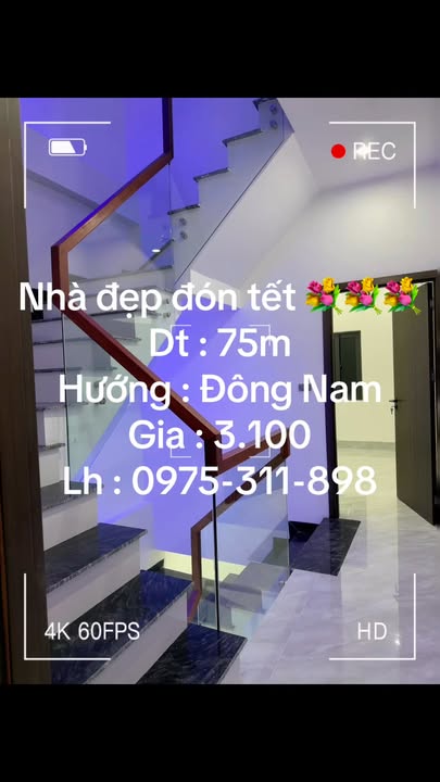 Nhà 3 tầng tại xã Mai Pha, 75m² giá 3.1 tỷ - Thiết kế hiện đại, sân rộng để xe