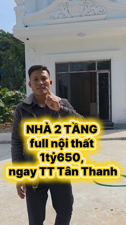 Nhà 2 tầng Tân Thanh 65m² giá 1.65 tỷ - Full nội thất, vào ở ngay!